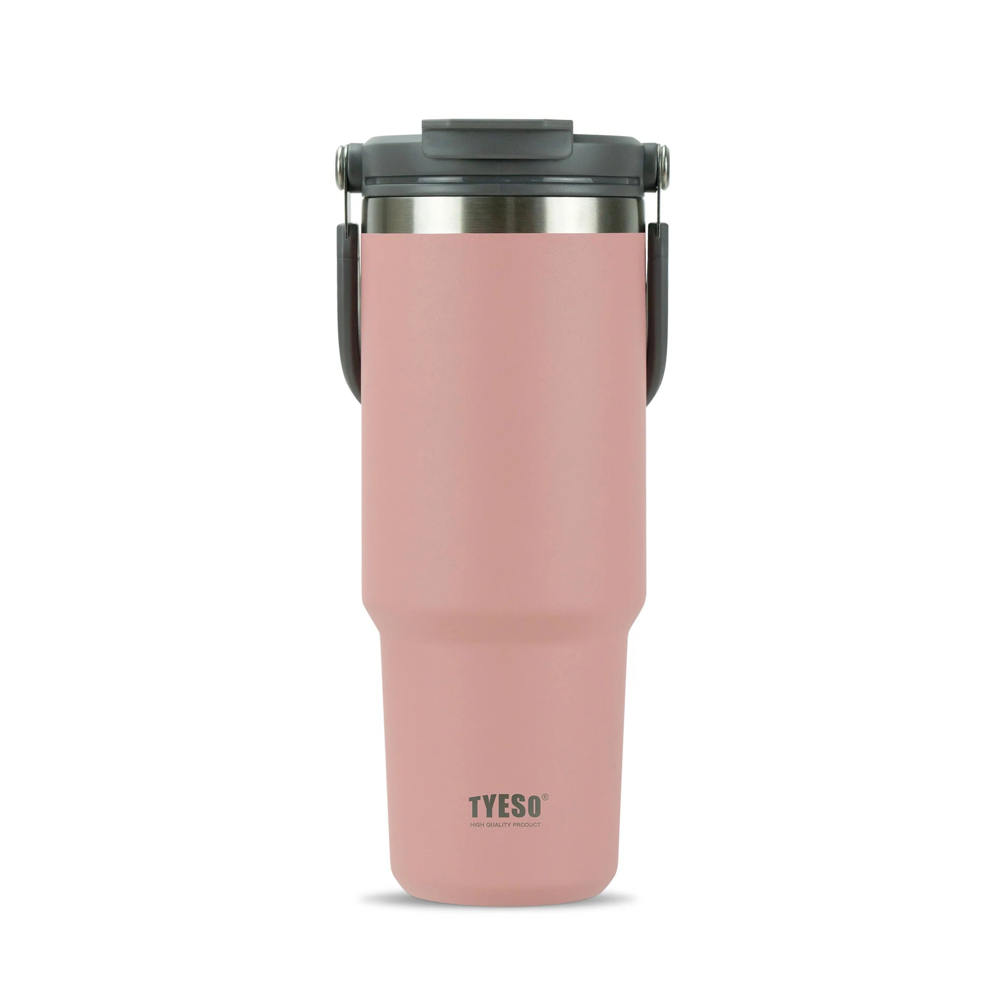 ROAM Stainless Steel Travel Tumbler with Flip Straw & Sip Lid